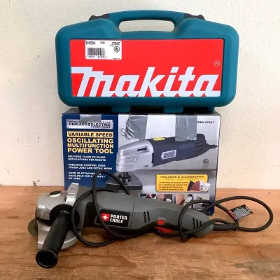 Makita Finishing Sander/ Chicago Electric Power Tool & Porter Cable Grinder 