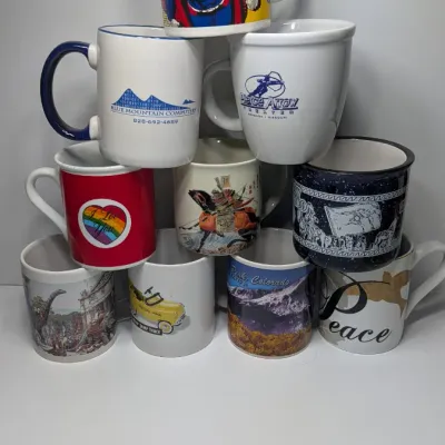 Sale Photo Thumbnail #206: Classic Collection Of Coffee Mugs