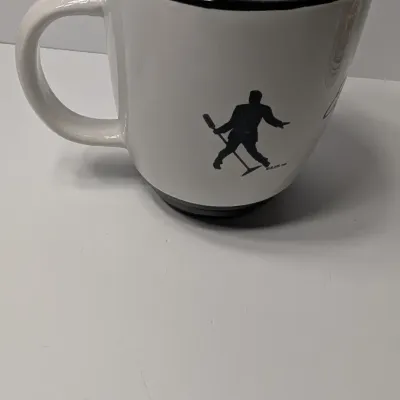 Sale Photo Thumbnail #169: Elvis Presley Stamp Mug, Silhouette Elvis Mug & one with bold letters