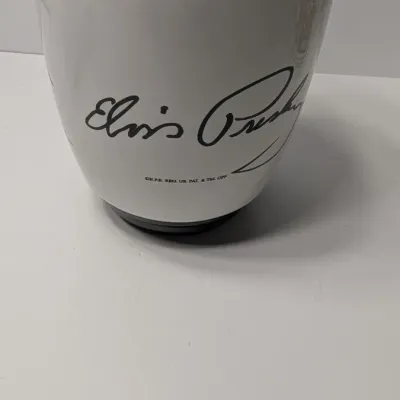 Sale Photo Thumbnail #168: Elvis Presley Stamp Mug, Silhouette Elvis Mug & one with bold letters