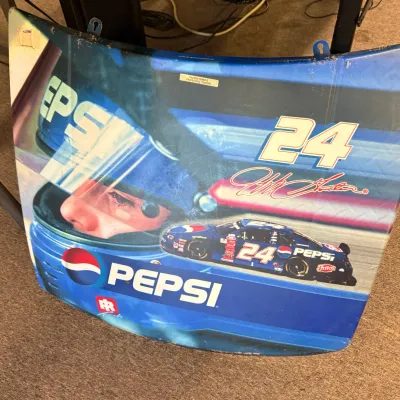 Jeff Gordan nascar hood 