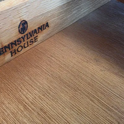 LOCAL PICKUP ONLY - Pennsylvania House Solid Wood Accent Cabinet Side Table Storage Cabinet with Drawers