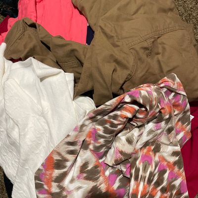 Sale Photo Thumbnail #128: Women’s 1X and larger
So many tops in this tote