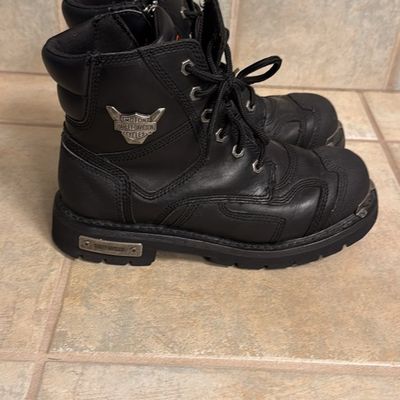 Sale Photo Thumbnail #76: Harley Davidson Stealth Riding Boots men’s size 9. Only worn a couple of times. No rips, tears or stains.