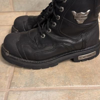 Sale Photo Thumbnail #75: Harley Davidson Stealth Riding Boots men’s size 9. Only worn a couple of times. No rips, tears or stains.