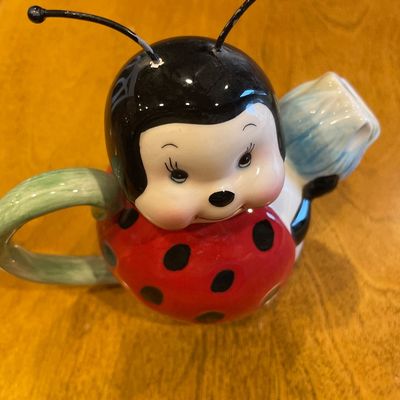 Sale Photo Thumbnail #41: Kids decor & ladybug teapot