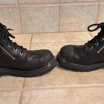 Sale Photo Thumbnail #82: Harley Davidson Stealth Riding Boots men’s size 9. Only worn a couple of times. No rips, tears or stains.
