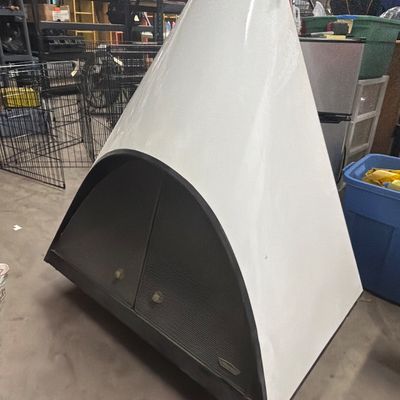 Sale Photo Thumbnail #50: 2-Stunning MCM Cone Shaped Wood-Burning Fireplace

This fireplace was disassembled and brought to our West Fargo warehouse. Contact us if you would like to view it prior to sale close.