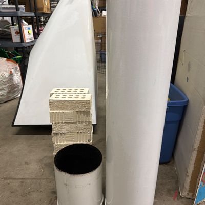 Sale Photo Thumbnail #52: 2-Stunning MCM Cone Shaped Wood-Burning Fireplace

This fireplace was disassembled and brought to our West Fargo warehouse. Contact us if you would like to view it prior to sale close.