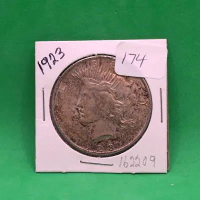 1923 Peace Dollar 