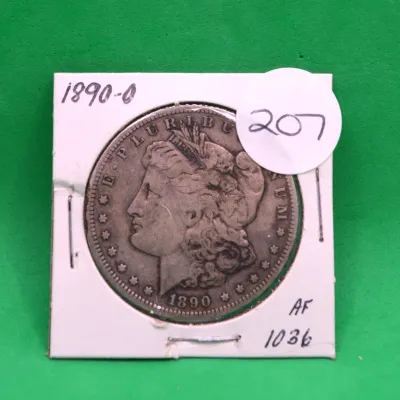 1890 O Morgan Dollar