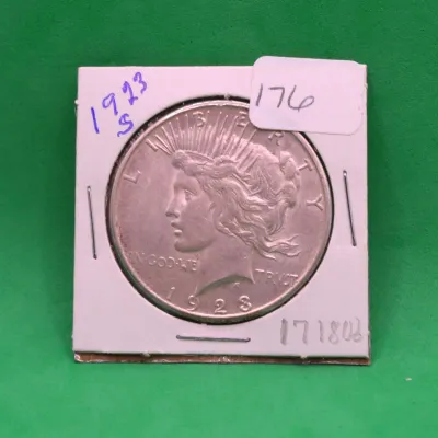 1923 S Peace Dollar 