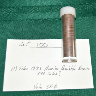 1973 Pennies Possible Errors 