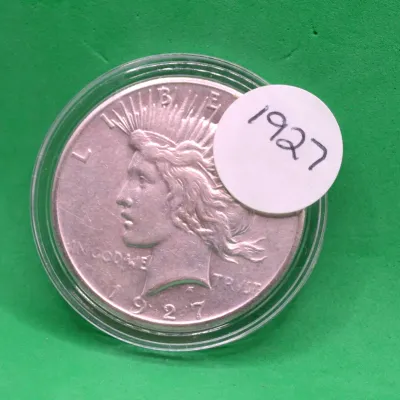 1927 Peace Dollar 