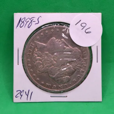 1898 S Morgan Dollar 