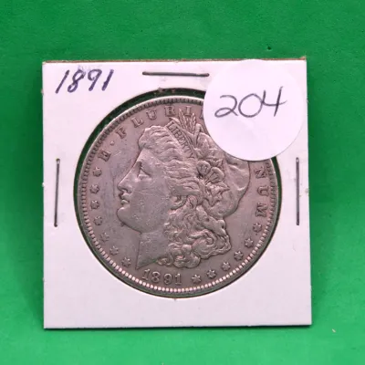 1891 Morgan Dollar