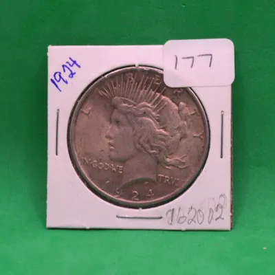 1924 Peace Dollar 