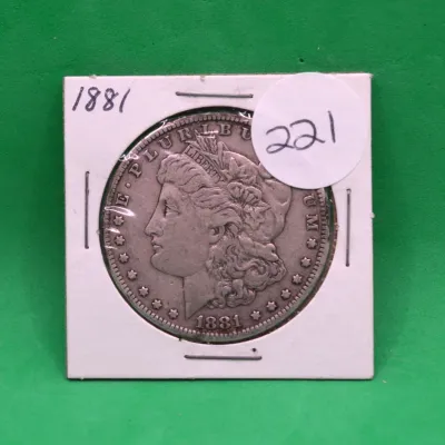 1881 Morgan Dollar