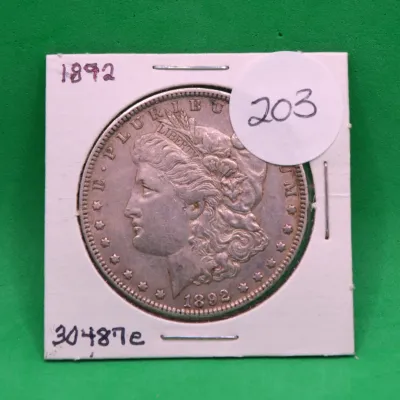1892 Morgan Dollar