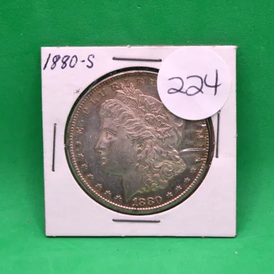 1880 S Morgan Dollar