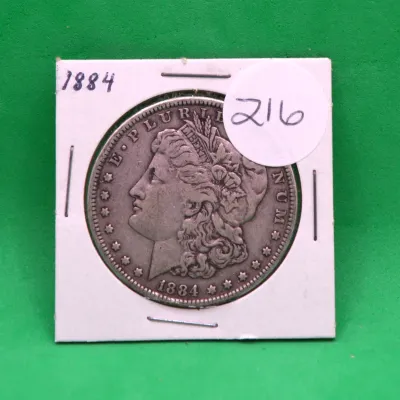 1884 Morgan Dollar