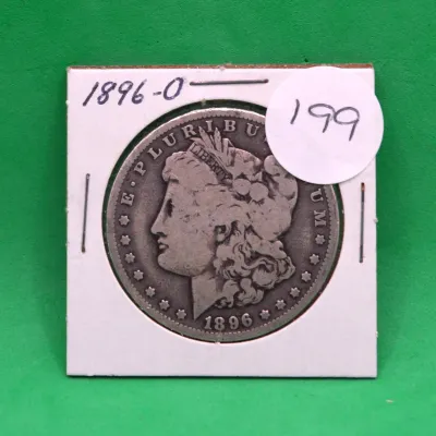 1896 O Morgan Dollar 