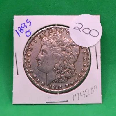 1895 O Morgan Silver Dollar 