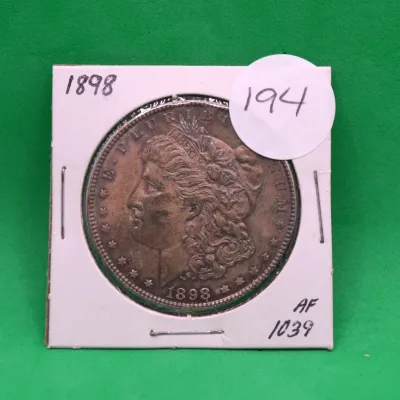 1898 Morgan Dollar 