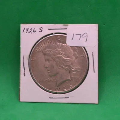 1926 S Peace Dollar 