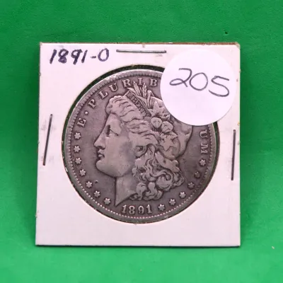 1891 O Morgan Dollar
