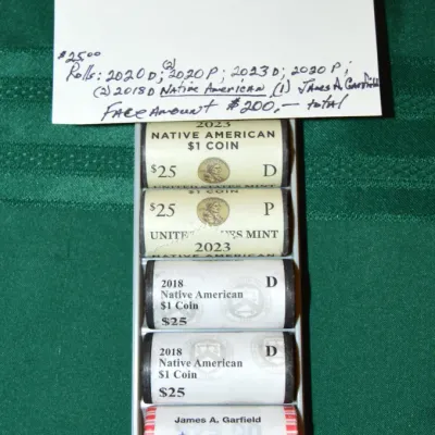 Mint Rolled $1