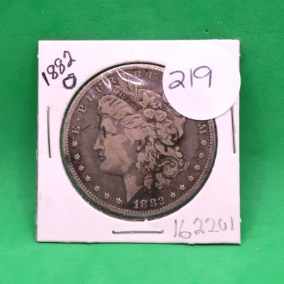 1882 O Morgan Dollar