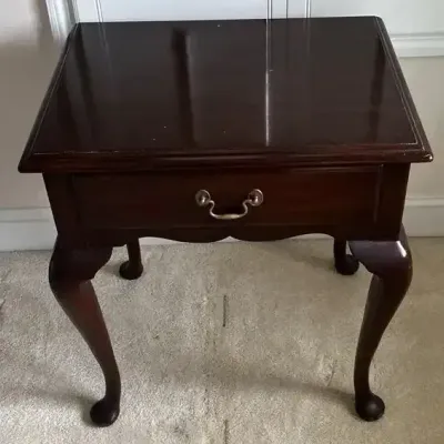 Chippendale Style Mahogany Night Stand