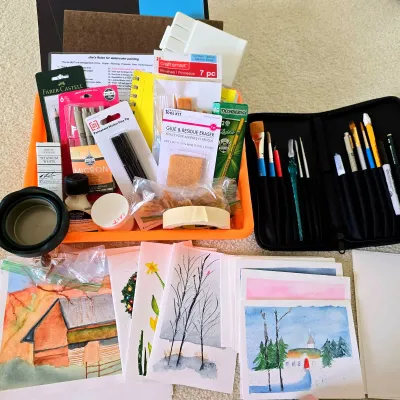 Watercolor Painting Supplies 