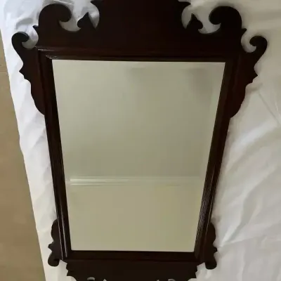 Chippendale Style Mahogany Mirror