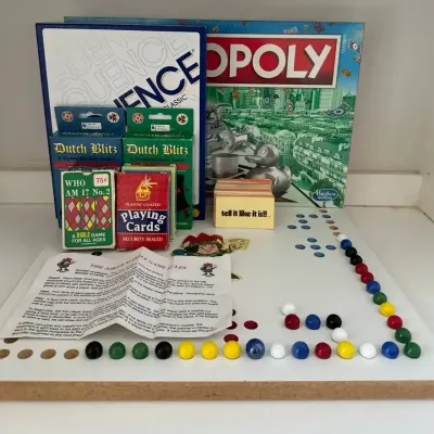 Dutch Blitz And Joker Marble Game