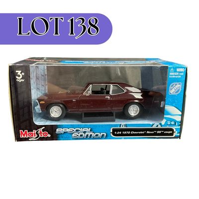 -138- 1:24 SCALE | 1970 Chevrolet Nova SS Coupe