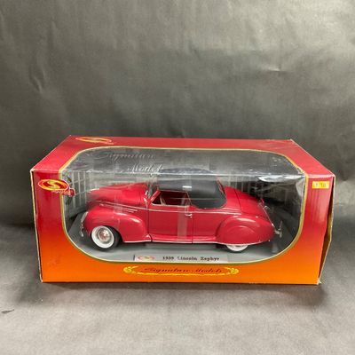 -126- 1:18 SCALE | 1939 Lincoln Zephyr