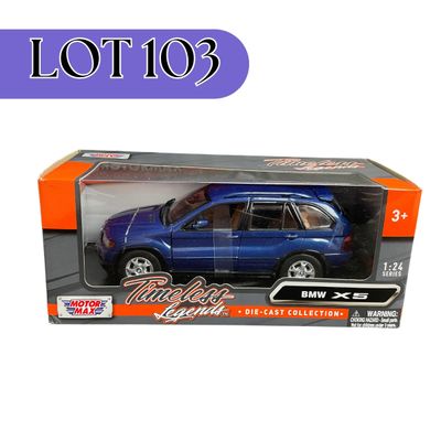 -103- 1:24 SCALE | BMW X5