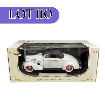 -110- 1:18 SCALE | 1938 Buick Century Convertible Coupe