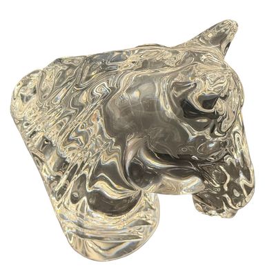 Vintage Waterford Crystal Horse Head Sculpture Designed By Fred Curtis