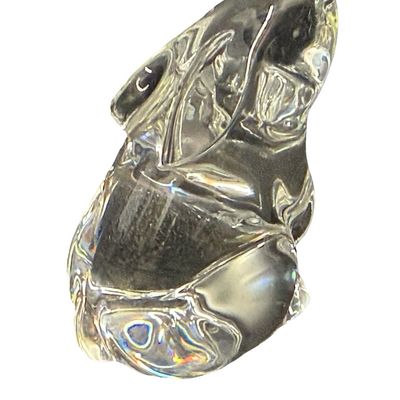 Vintage Baccarat Crystal Bunny Rabbit Figurine