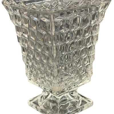 Vintage Fostoria American Footed Vase