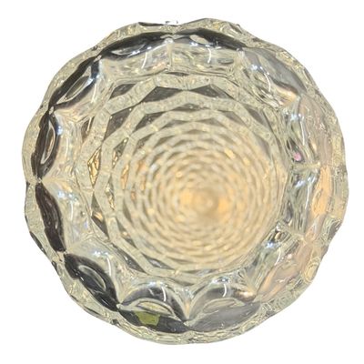 Vintage Fostoria American Clear Cupped Footed Bud Vase