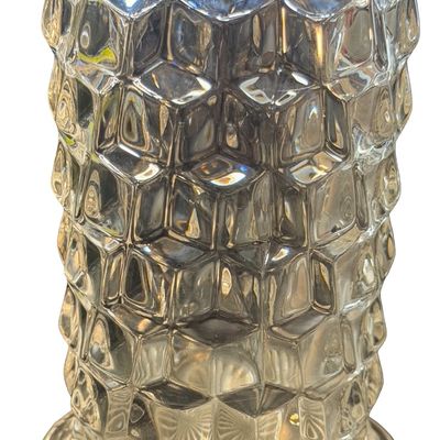Vintage Fostoria American Tall Round Cylinder Vase