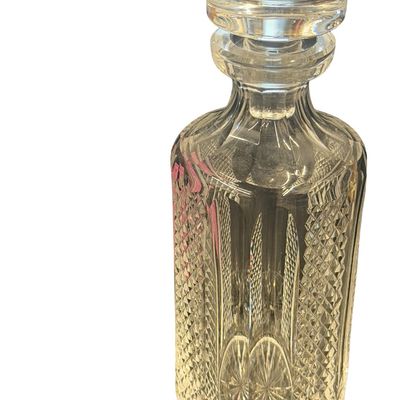 Vintage Waterford Hibernia Pattern Crystal Spirit Decanter in the Hibernia Pattern