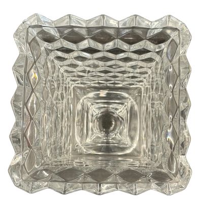 Fostoria Square Footed Flared Vase