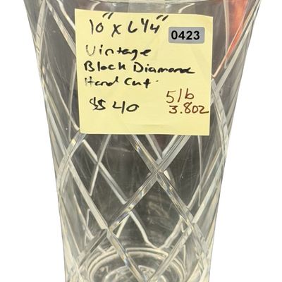 Towle Lead Crystal Vase