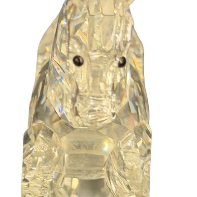 Retired Swarovski Silver Crystal "White Stallion" Figurine