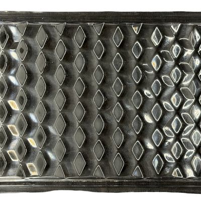 Vintage Fostoria American Clear Rectangular Pressed Glass Tray